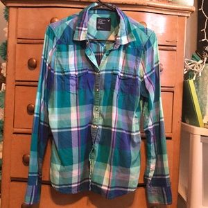 American Eagle Plaid Shirt